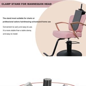 Maniquin chair clamp